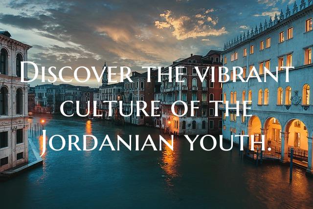 Discover the vibrant culture of the Jordanian yout...
