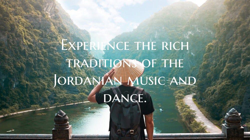 Experience the rich traditions of the Jordanian mu...