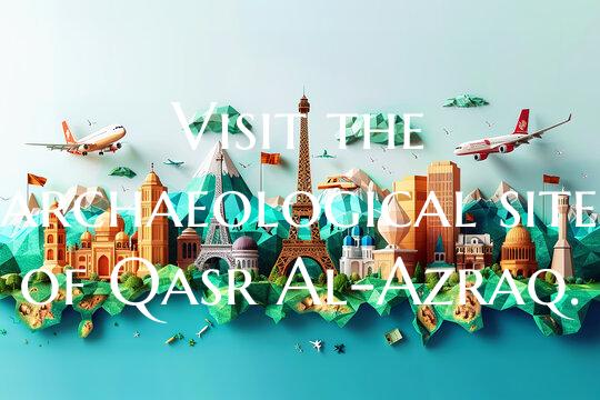 Visit the archaeological site of Qasr Al-Azraq.