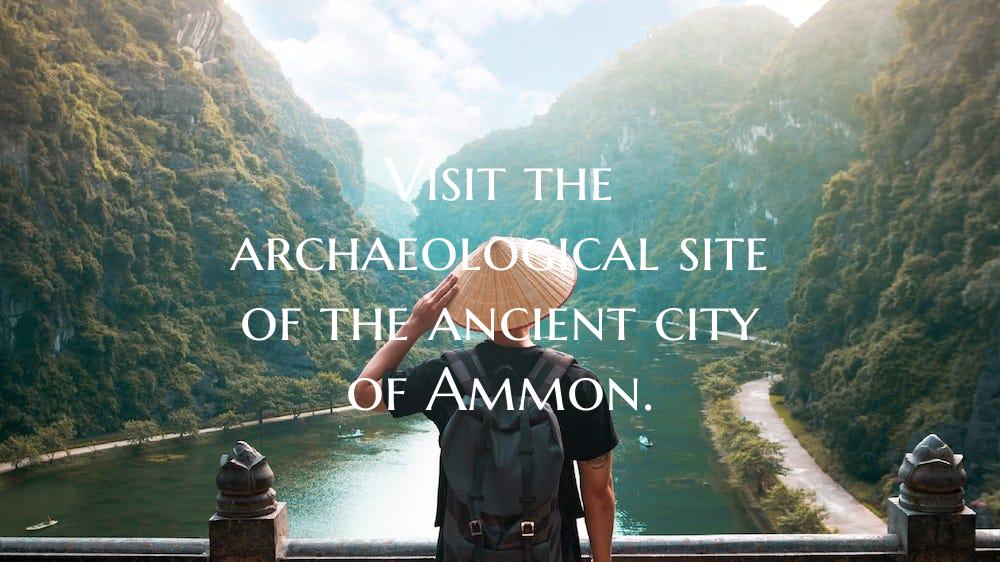 Visit the archaeological site of the ancient city ...