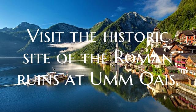 Visit the historic site of the Roman ruins at Umm ...